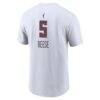 Angel Reese Atlanta Dream Nike Name & Number Heroine Edition T-Shirt - White - Detail View