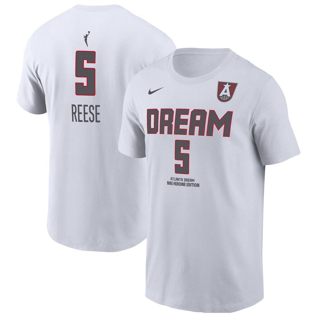 Angel Reese Atlanta Dream Nike Name & Number Heroine Edition T-Shirt