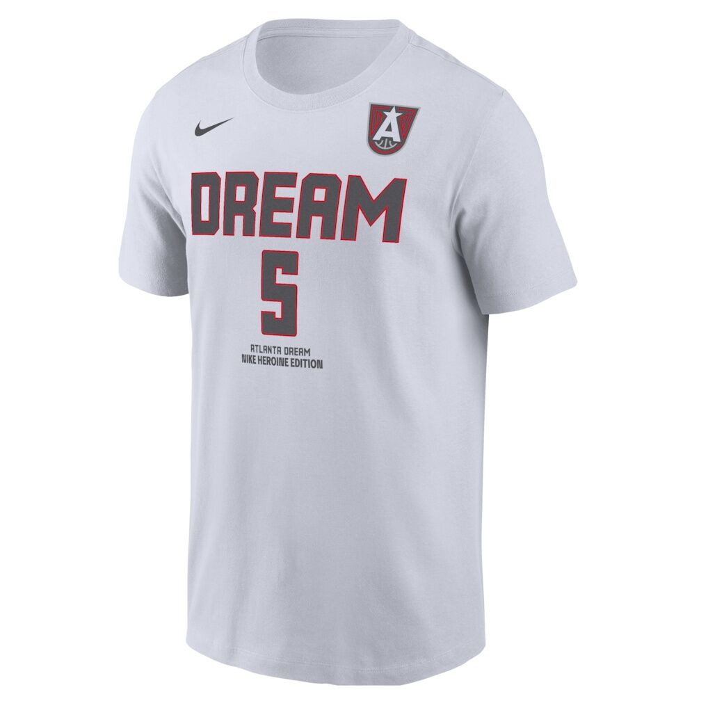 Angel Reese Atlanta Dream Nike Name & Number Heroine Edition T-Shirt