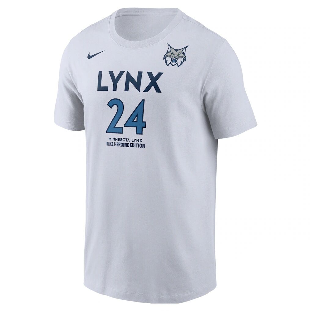 Napheesa Collier Minnesota Lynx Nike Name & Number Heroine Edition T-Shirt