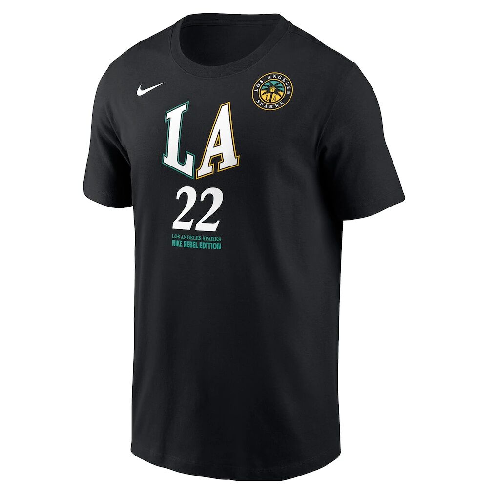 Cameron Brink Los Angeles Sparks Nike Name & Number Rebel Edition T-Shirt