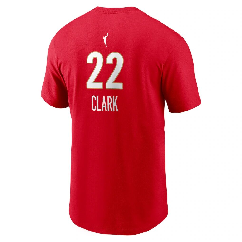 Caitlin Clark Indiana Fever Nike Name & Number Rebel Edition T-Shirt
