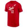 Caitlin Clark Indiana Fever Nike Name & Number Rebel Edition T-Shirt - Red - Side View