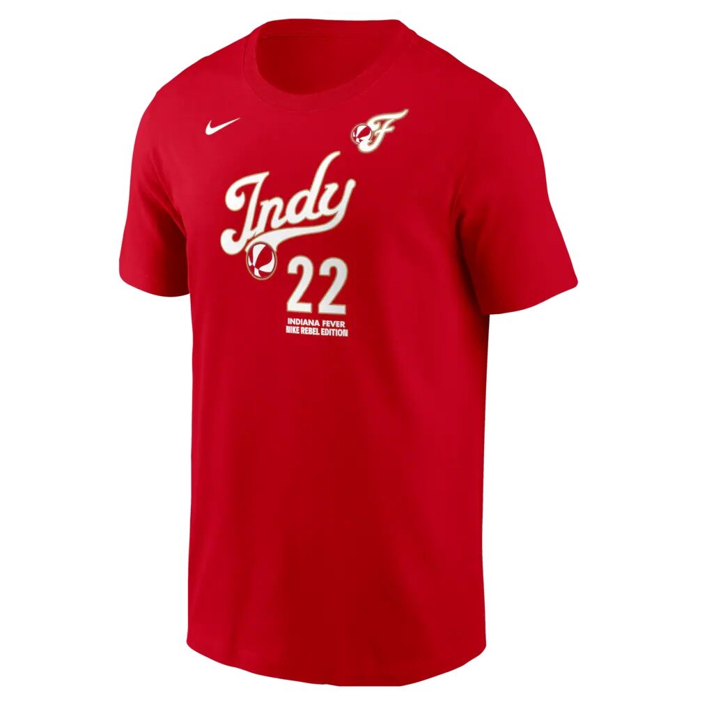 Caitlin Clark Indiana Fever Nike Name & Number Rebel Edition T-Shirt