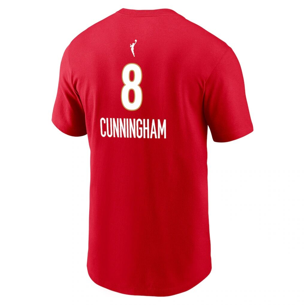 Sophie Cunningham Indiana Fever Nike Name & Number Rebel Edition T-Shirt