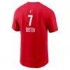 Aliyah Boston Indiana Fever Nike Name & Number Rebel Edition T-Shirt - Red - Detail View
