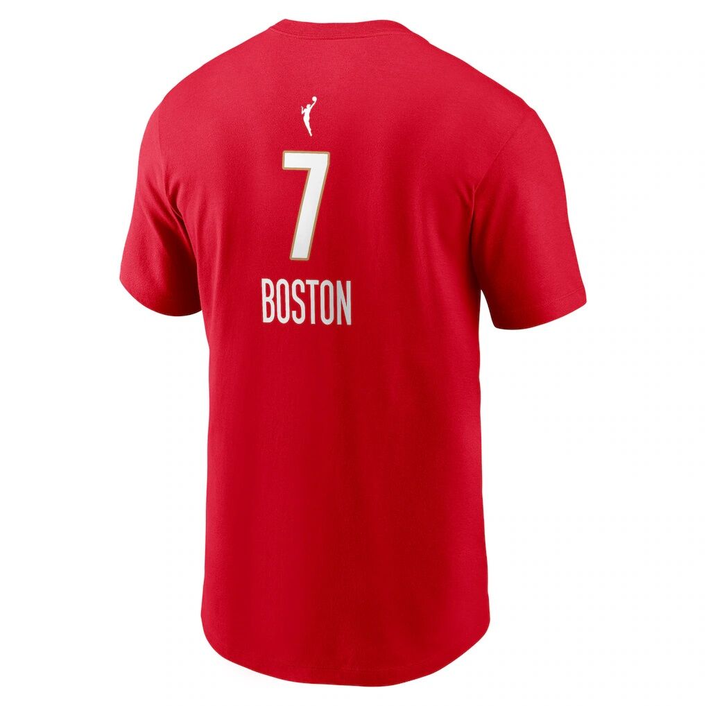 Aliyah Boston Indiana Fever Nike Name & Number Rebel Edition T-Shirt