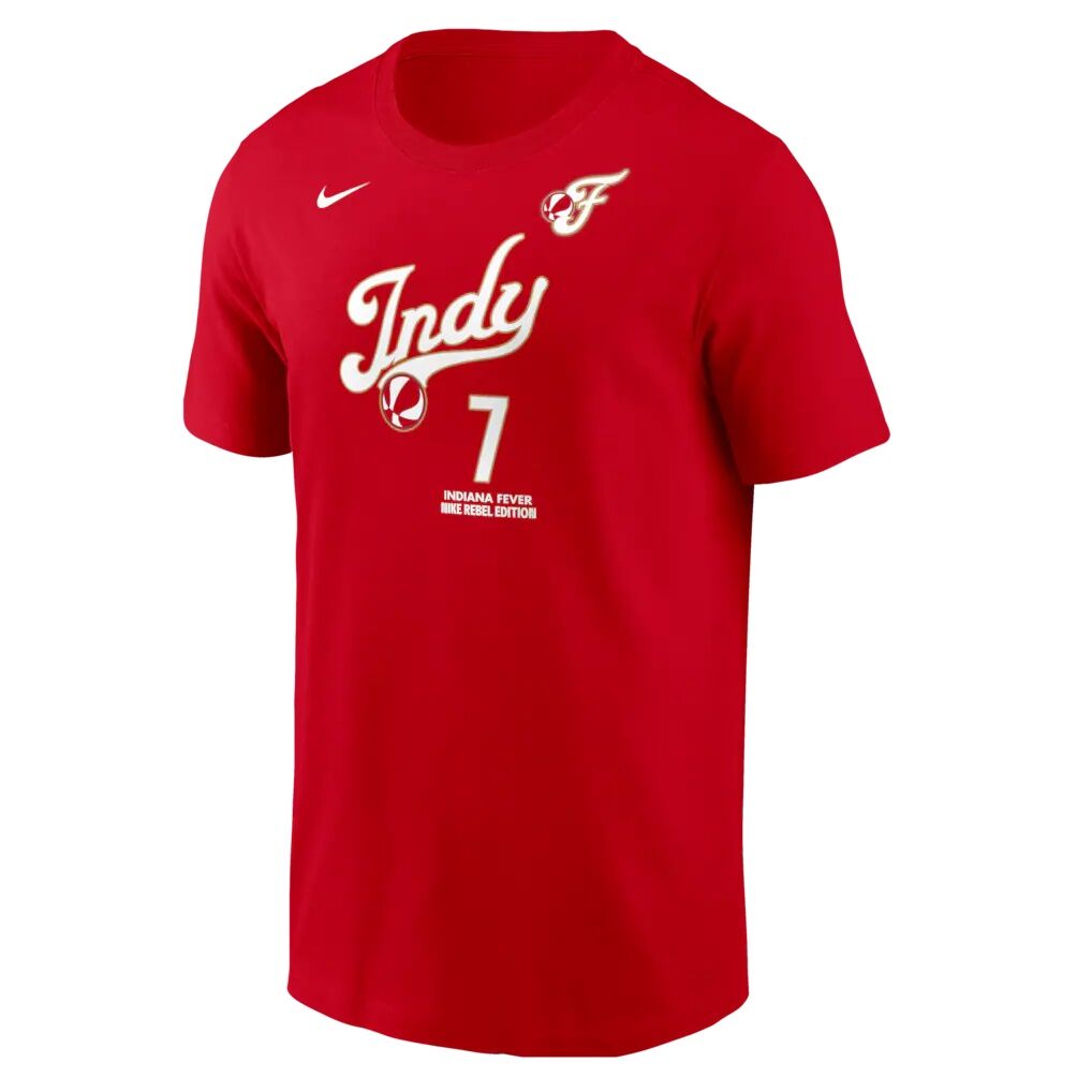 Aliyah Boston Indiana Fever Nike Name & Number Rebel Edition T-Shirt