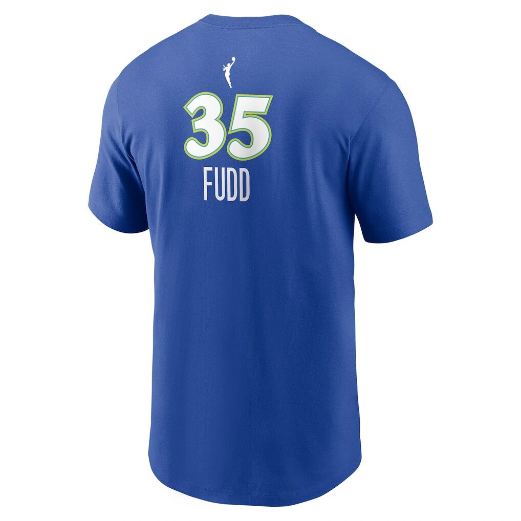 Azzi Fudd Dallas Wings Nike Name & Number Rebel Edition T-Shirt