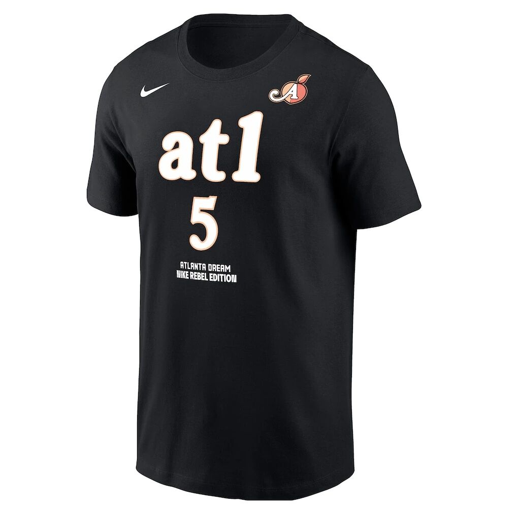 Angel Reese Atlanta Dream Nike Name & Number Rebel Edition T-Shirt