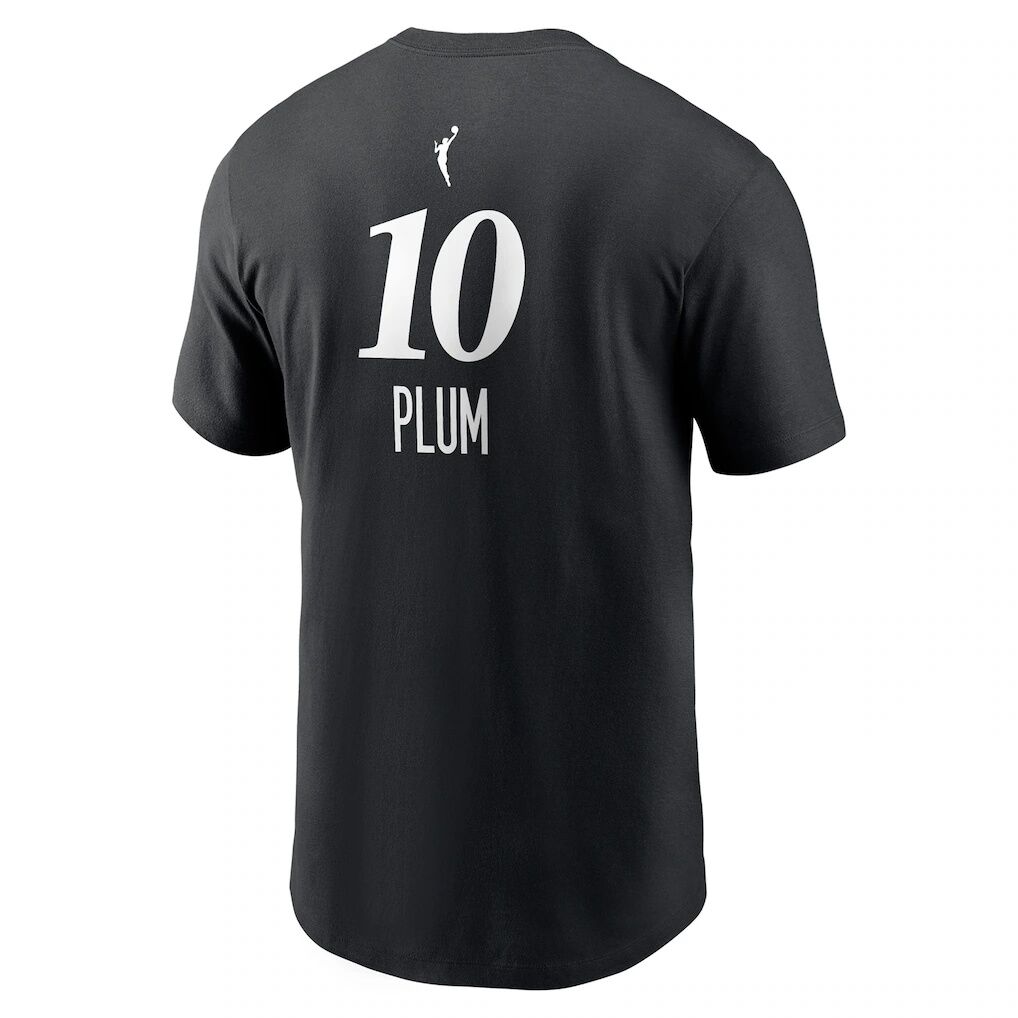 Kelsey Plum Los Angeles Sparks Nike Name & Number Rebel Edition T-Shirt