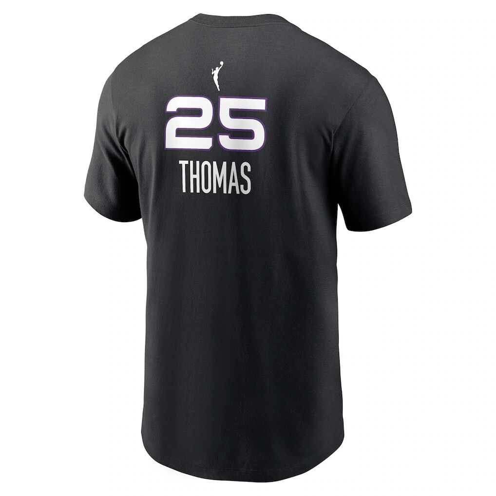 Alyssa Thomas Phoenix Mercury Nike Name & Number Rebel Edition T-Shirt