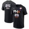 Alyssa Thomas Phoenix Mercury Nike Name & Number Rebel Edition T-Shirt - Black - Front View