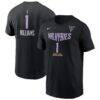 Gabby Williams Golden State Valkyries Nike Name & Number Rebel Edition T-Shirt - Black - Front View