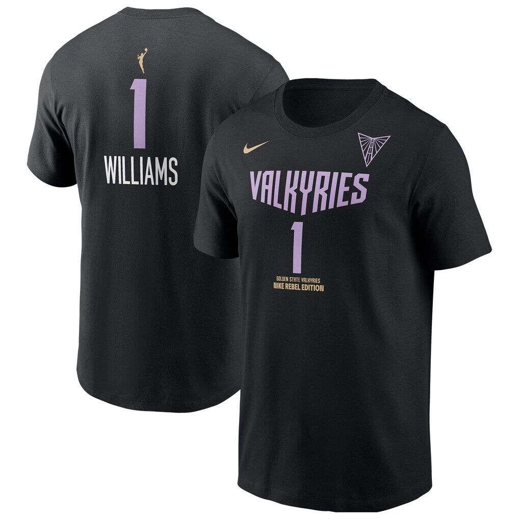 Gabby Williams Golden State Valkyries Nike Name & Number Rebel Edition T-Shirt