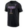 Gabby Williams Golden State Valkyries Nike Name & Number Rebel Edition T-Shirt - Black - Side View