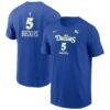 Paige Bueckers Dallas Wings Nike Name & Number Rebel Edition T-Shirt - Blue - Front View