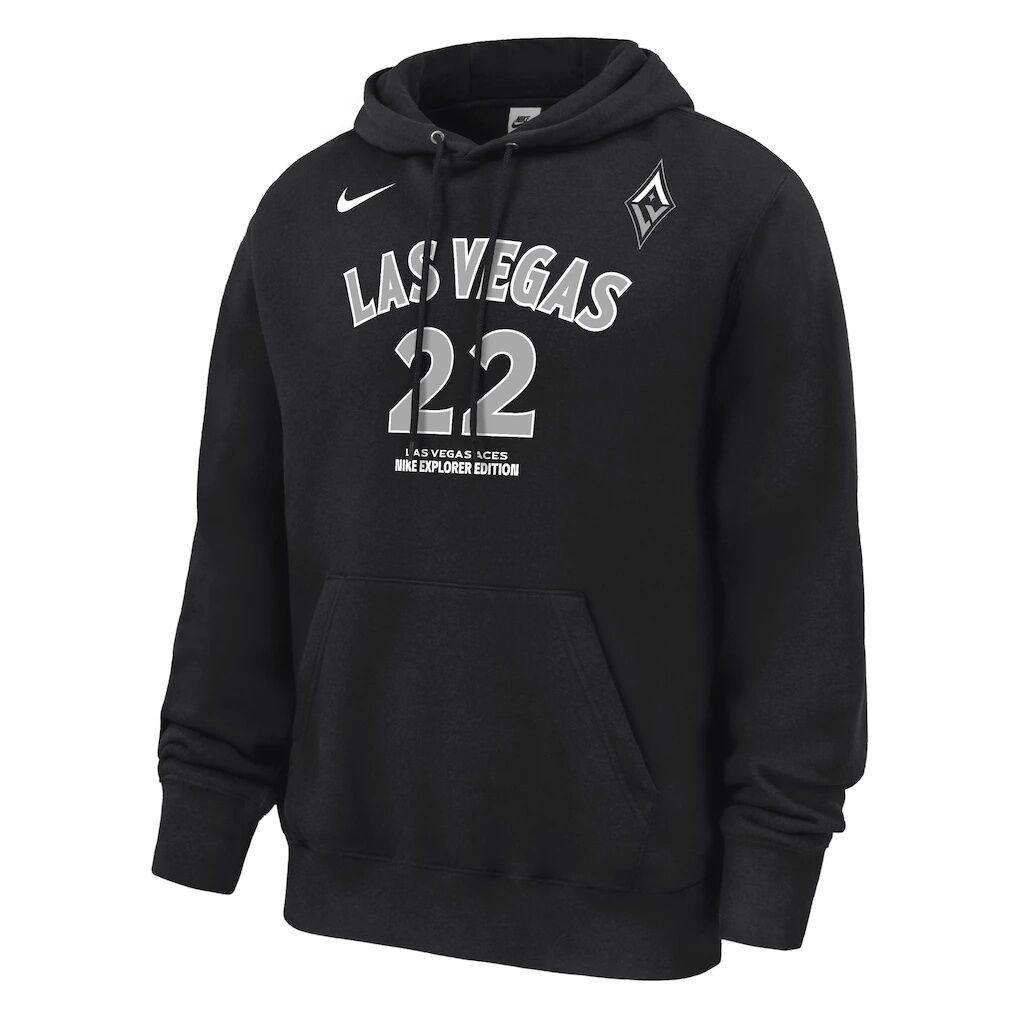 A'ja Wilson Las Vegas Aces Nike Explorer Edition Name & Number Hoodie