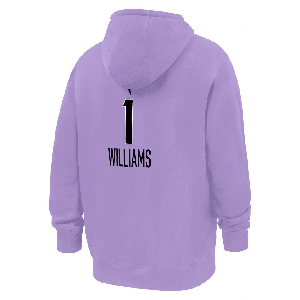 Gabby Williams Golden State Valkyries Nike Explorer Edition Name & Number Hoodie - Lavender