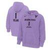 Gabby Williams Golden State Valkyries Nike Explorer Edition Name & Number Hoodie - Lavender - - Front View