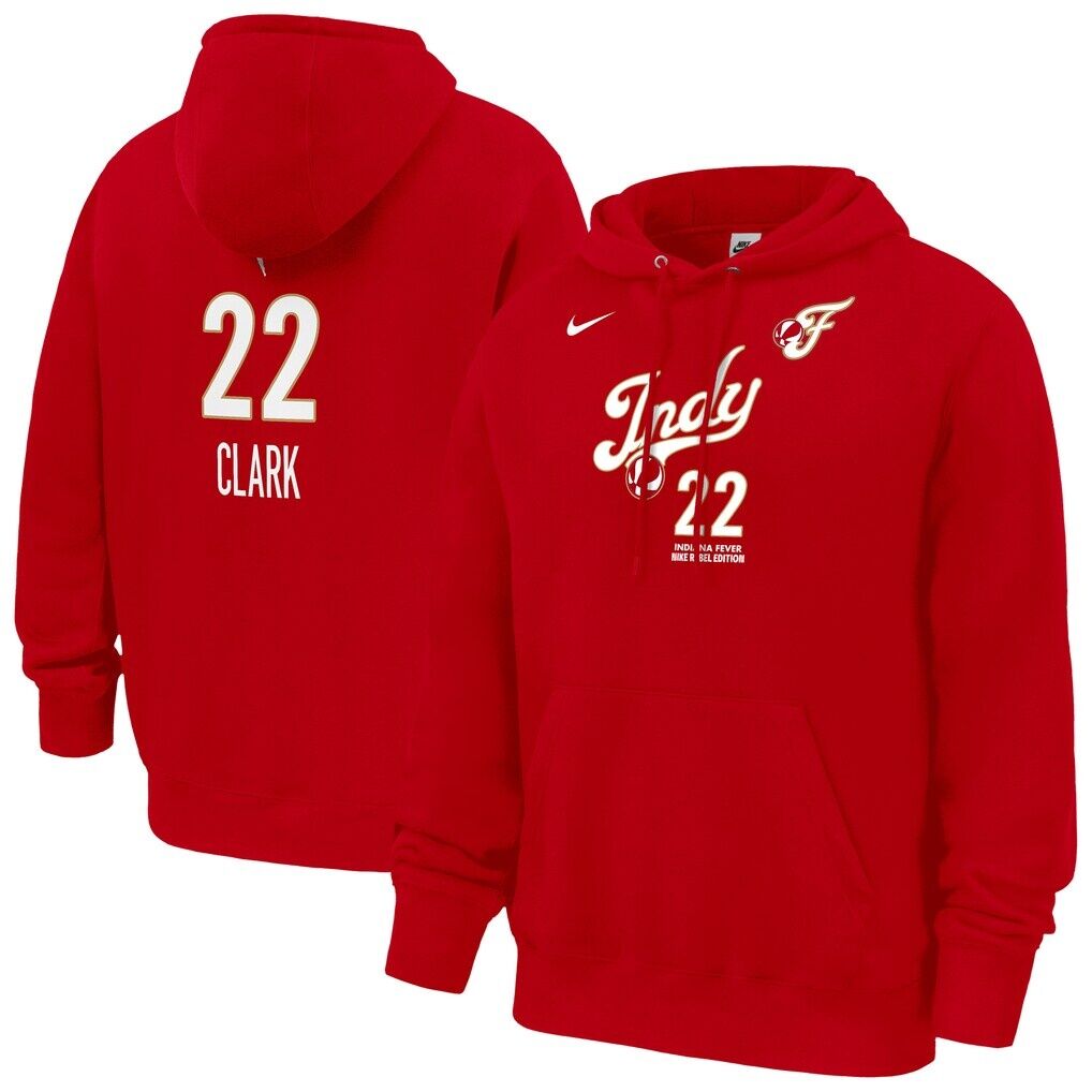 Caitlin Clark Indiana Fever Nike Rebel Edition Name & Number Hoodie