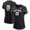 Sabrina Ionescu New York Liberty Nike Name & Number Explorer Edition T-Shirt - Black - Front View