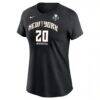 Sabrina Ionescu New York Liberty Nike Name & Number Explorer Edition T-Shirt - Black - Side View
