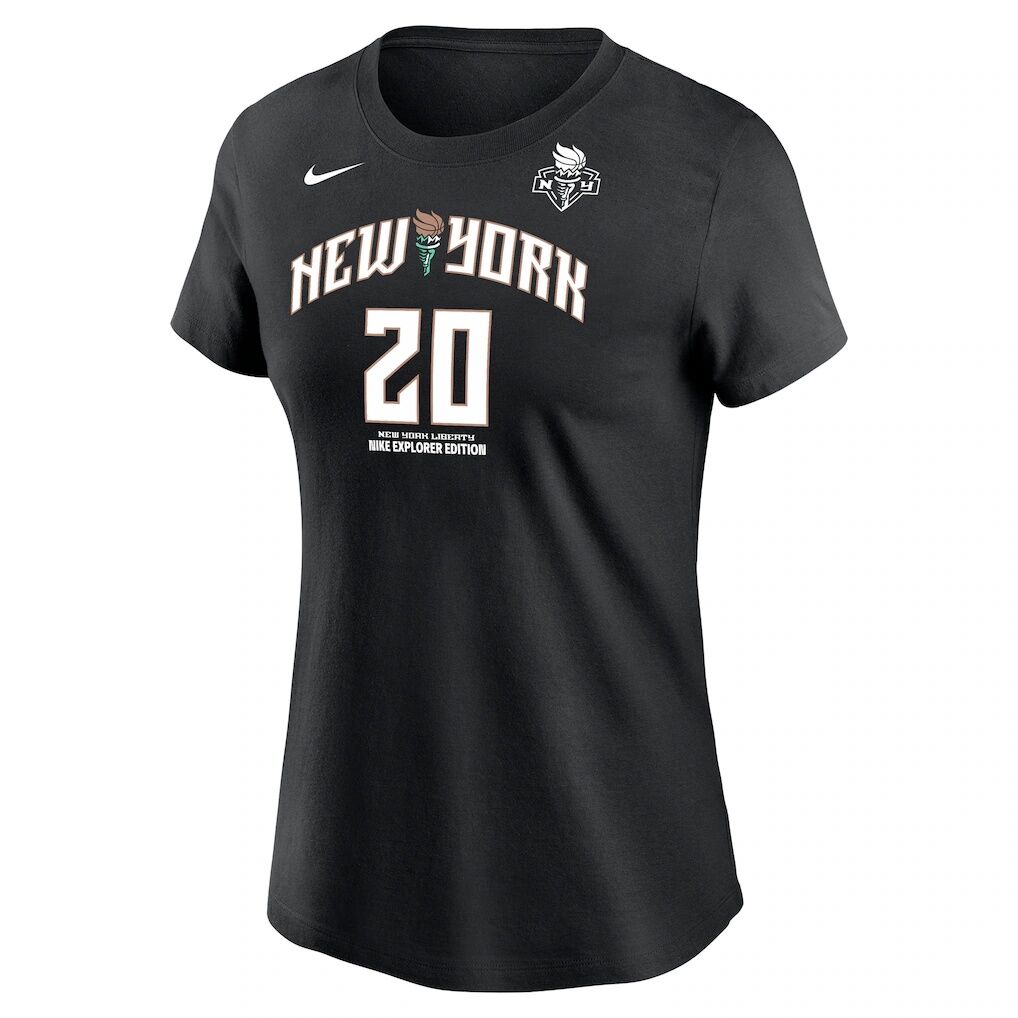 Sabrina Ionescu New York Liberty Nike Name & Number Explorer Edition T-Shirt
