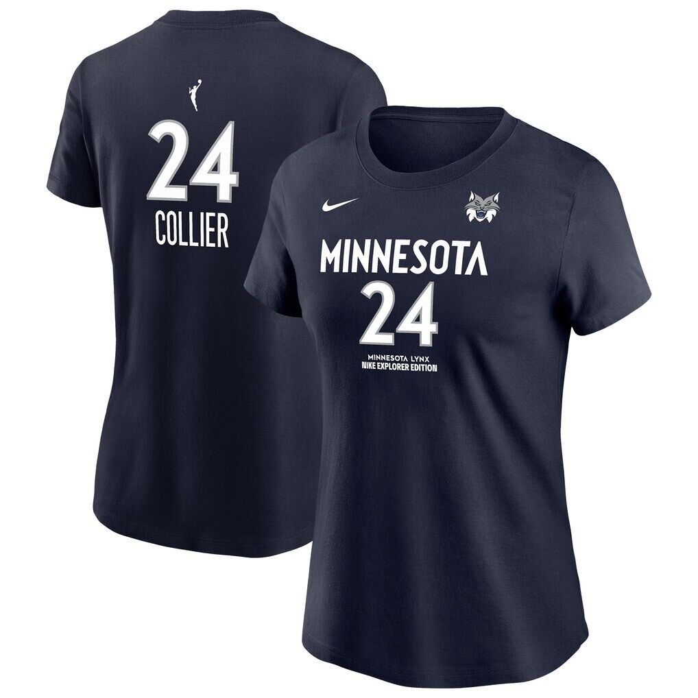 Napheesa Collier Minnesota Lynx Nike Name & Number Explorer Edition T-Shirt