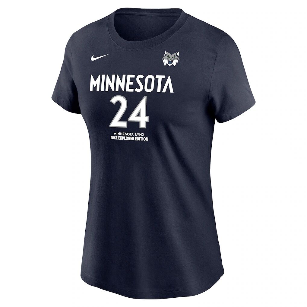 Napheesa Collier Minnesota Lynx Nike Name & Number Explorer Edition T-Shirt