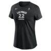 A'ja Wilson Las Vegas Aces Nike Name & Number Explorer Edition T-Shirt - Black - Detail View