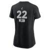 A'ja Wilson Las Vegas Aces Nike Name & Number Explorer Edition T-Shirt - Black - Side View