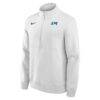 Minnesota Timberwolves Nike Club Fleece Half-Zip Top - White - Front View
