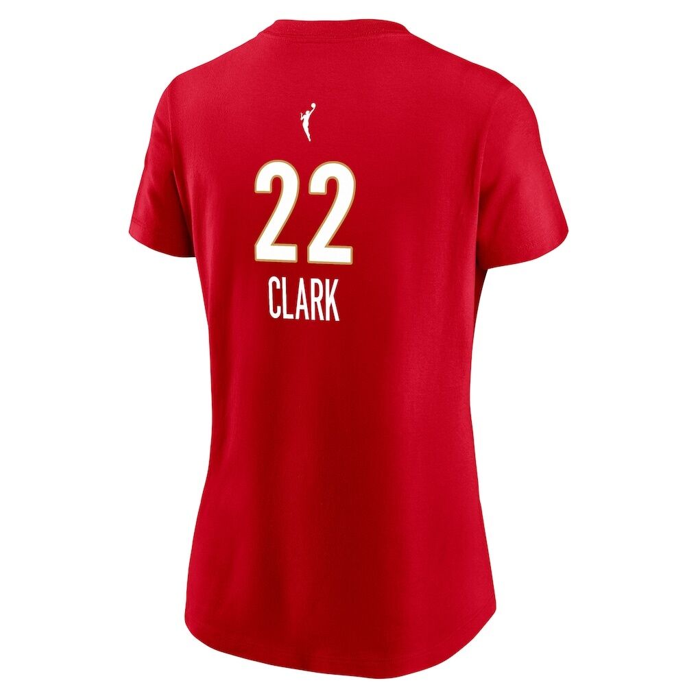 Caitlin Clark Indiana Fever Nike Women's Rebel Name & Number T-Shirt