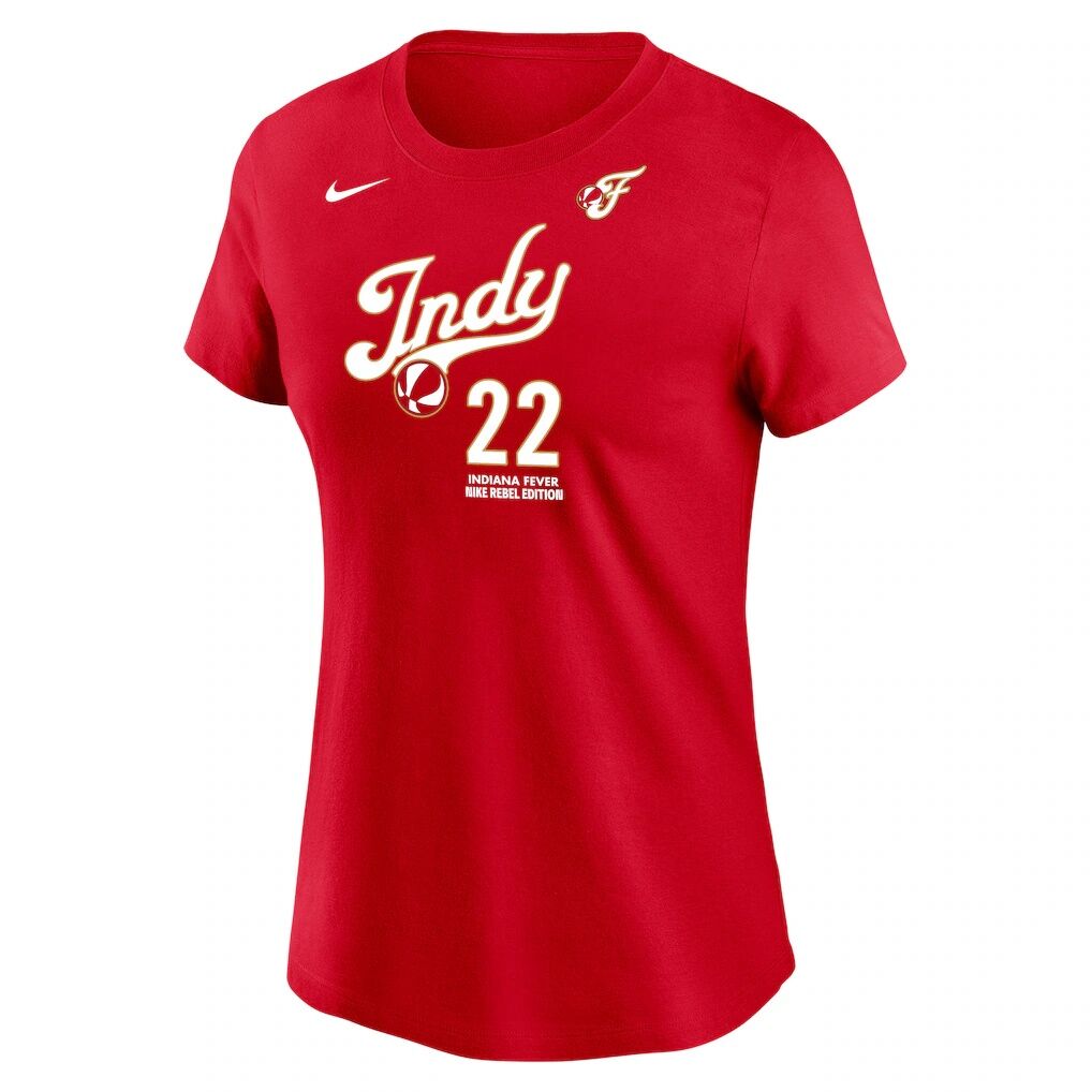 Caitlin Clark Indiana Fever Nike Women's Rebel Name & Number T-Shirt