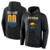 Buffalo Sabres Big & Tall Home Ice Pop Personalized Name & Number Hoodie - Black - Front View