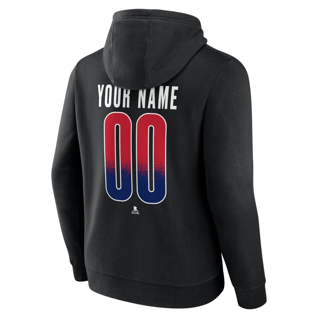 Montreal Canadiens Big & Tall Home Ice Pop Personalized Name & Number Hoodie