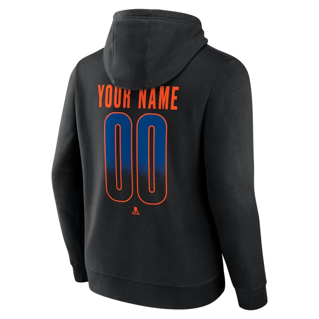 New York Islanders Big & Tall Home Ice Pop Personalized Name & Number Hoodie