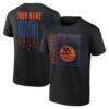 New York Islanders Big & Tall Home Ice Pop Personalized Name & Number T-Shirt - Black - Front View
