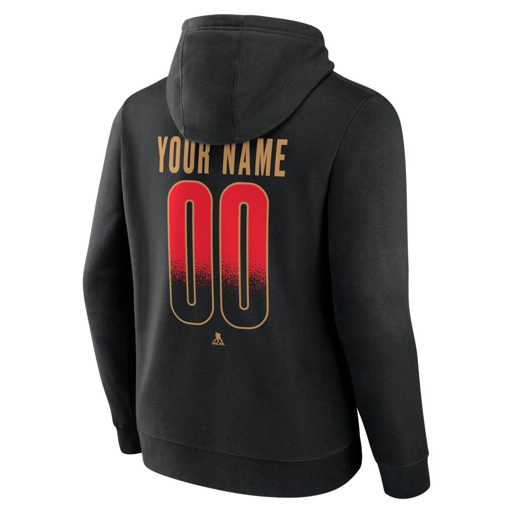 Ottawa Senators Big & Tall Home Ice Pop Personalized Name & Number Hoodie