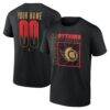 Ottawa Senators Big & Tall Home Ice Pop Personalized Name & Number T-Shirt - Black - Front View