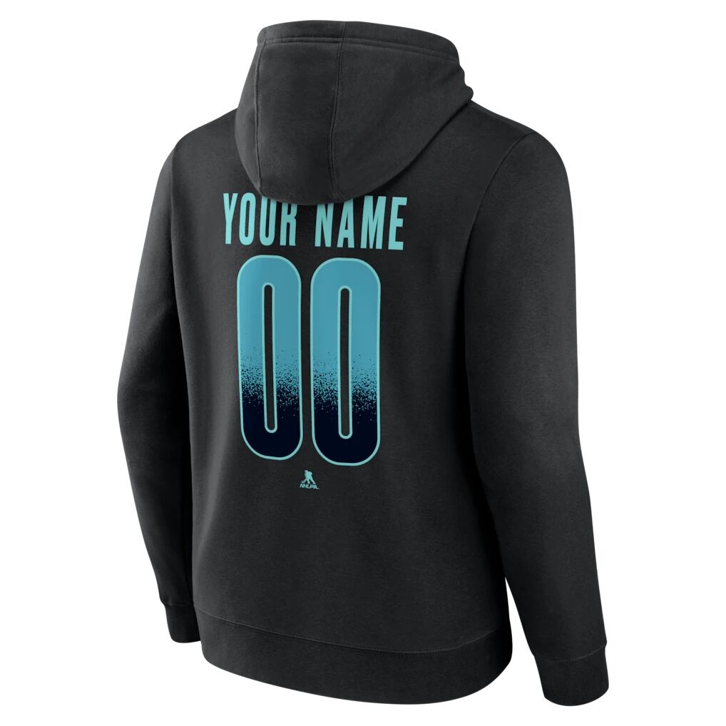 Seattle Kraken Big & Tall Home Ice Pop Personalized Name & Number Hoodie