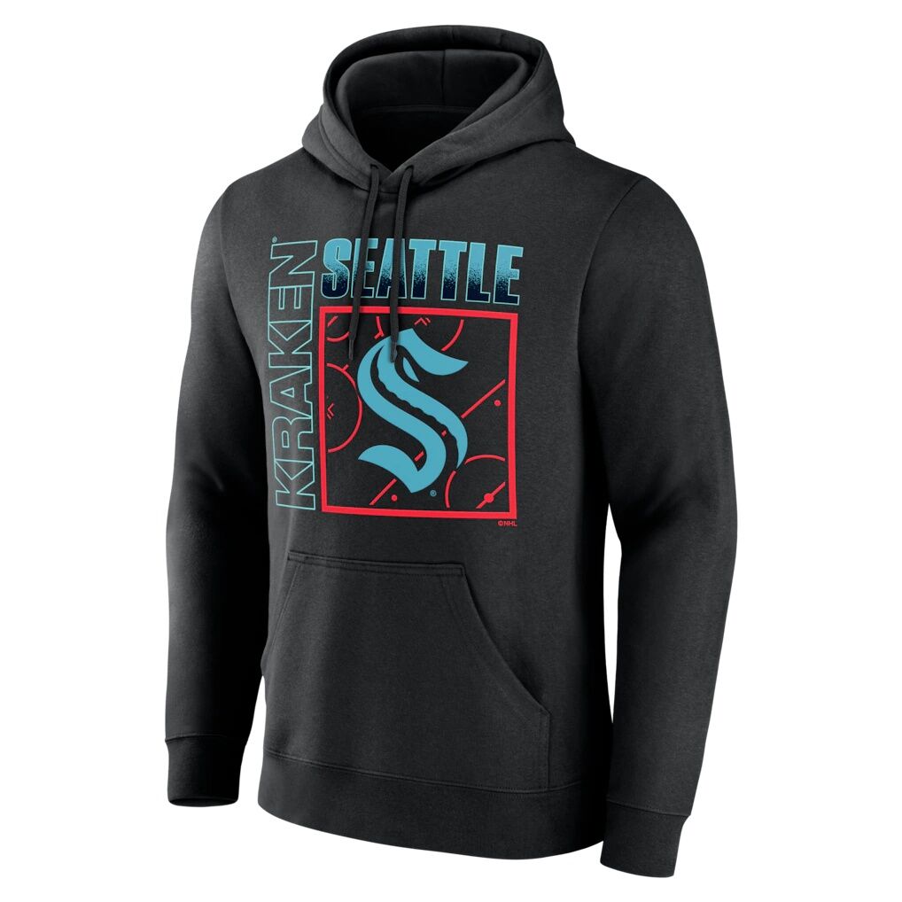Seattle Kraken Big & Tall Home Ice Pop Personalized Name & Number Hoodie