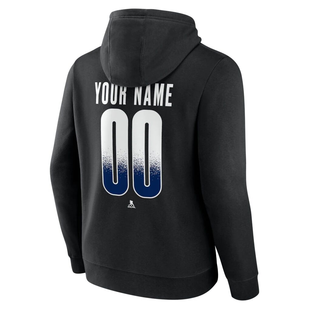 Tampa Bay Lightning Big & Tall Home Ice Pop Personalized Name & Number Hoodie