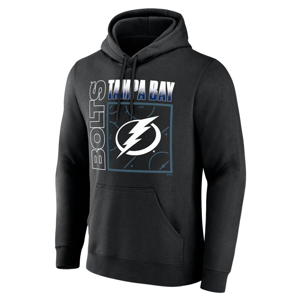 Tampa Bay Lightning Big & Tall Home Ice Pop Personalized Name & Number Hoodie