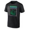 Vancouver Canucks Big & Tall Home Ice Pop Personalized Name & Number T-Shirt - Black - Side View