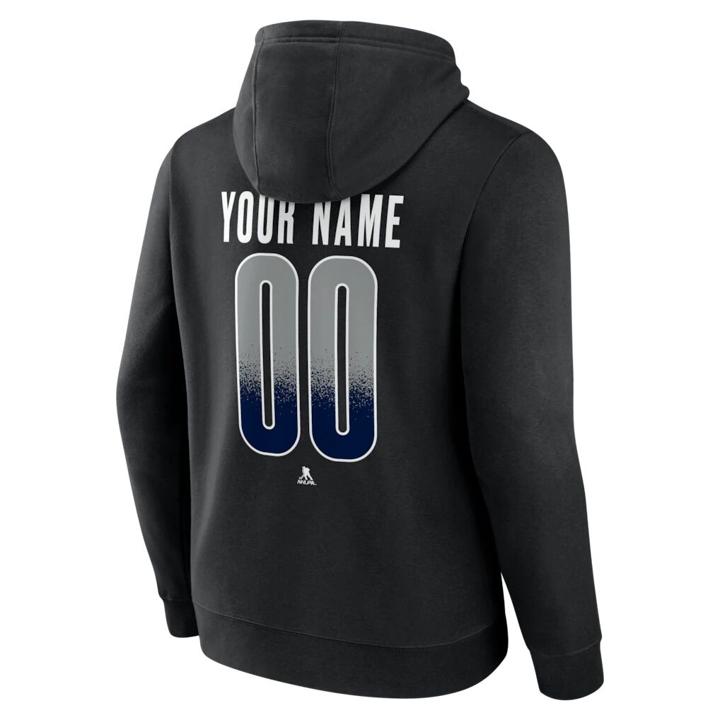 Winnipeg Jets Big & Tall Home Ice Pop Personalized Name & Number Hoodie
