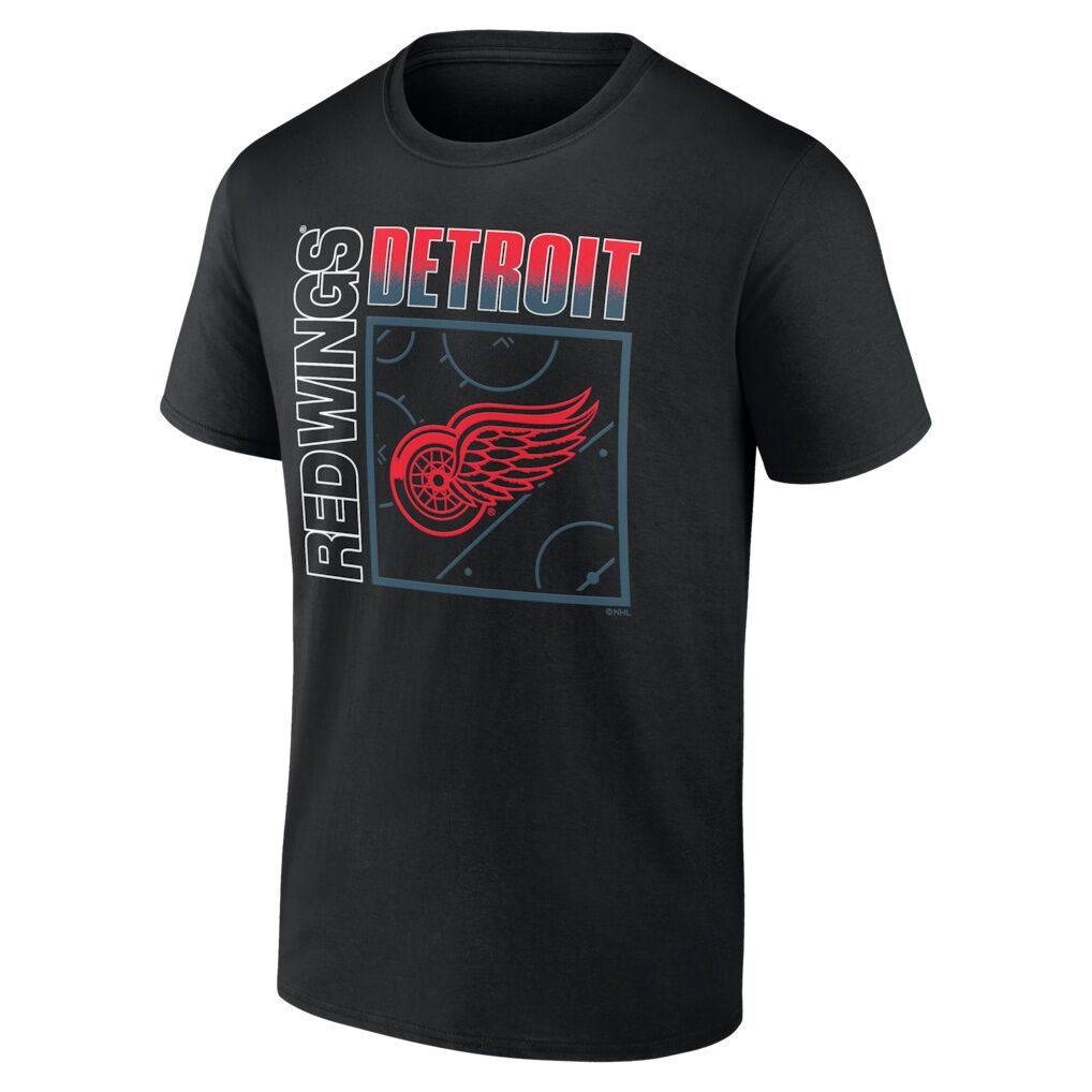 Detroit Red Wings  Home Ice Pop Personalized Name & Number T-Shirt
