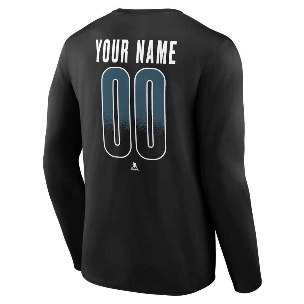 Los Angeles Kings  Home Ice Pop Personalized Name & Number Long Sleeve T-Shirt