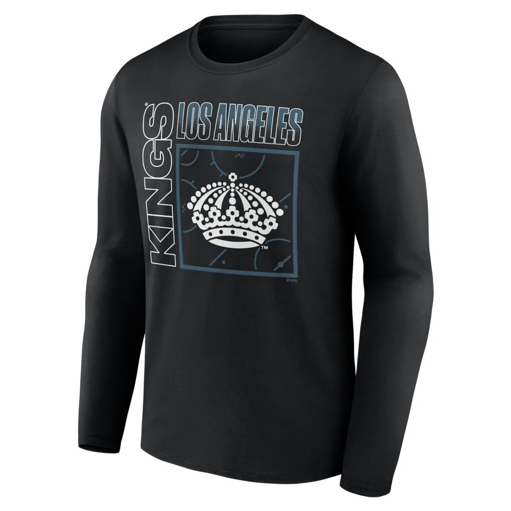 Los Angeles Kings  Home Ice Pop Personalized Name & Number Long Sleeve T-Shirt